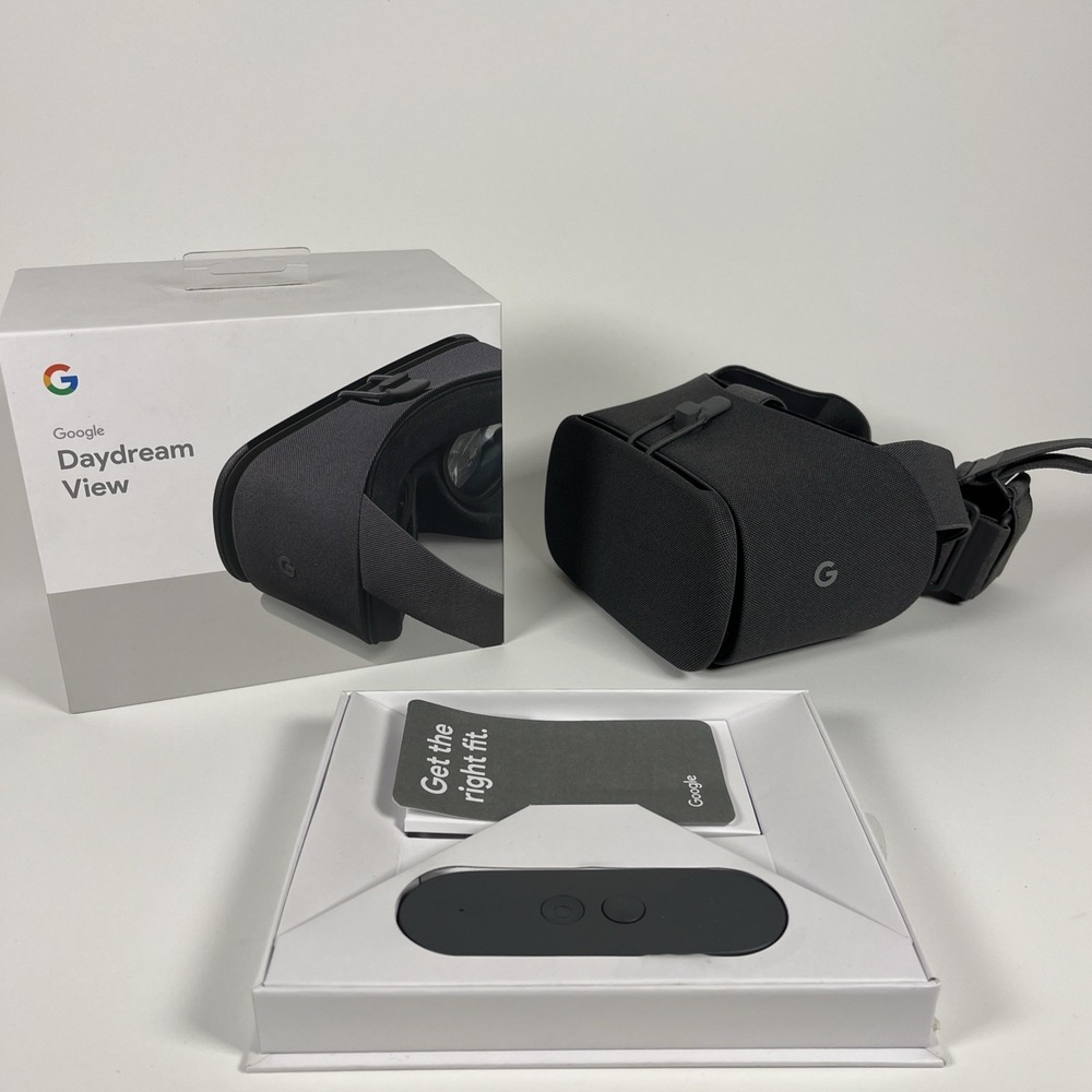 Google Daydream View VR Headset & Controller Charcoal GA00204